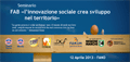 Agenda per l'Economia sociale Area Marche Nord